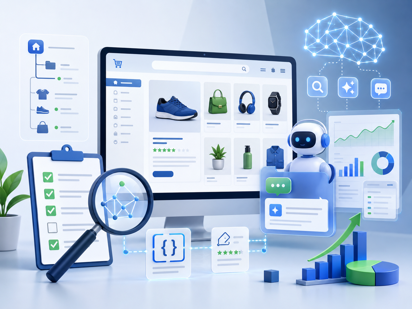 Auditoría GEO para ecommerce: cómo preparar una tienda online para buscadores generativos 