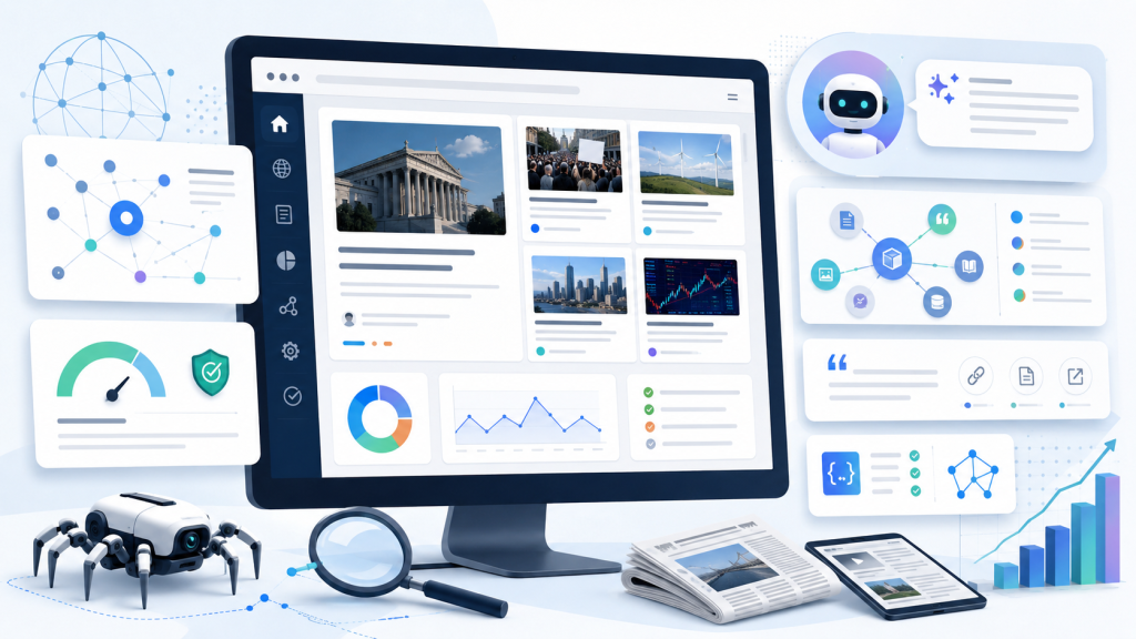 auditoria GEO para sites de contenidos