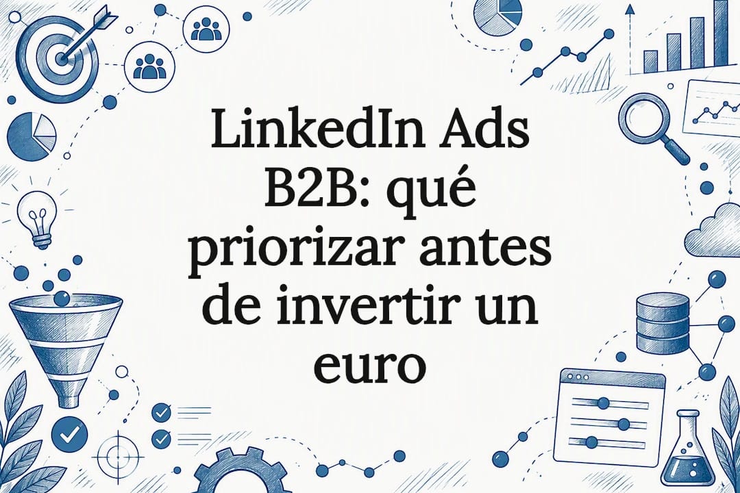 LinkedIn Ads B2B: qué priorizar antes de invertir un euro 