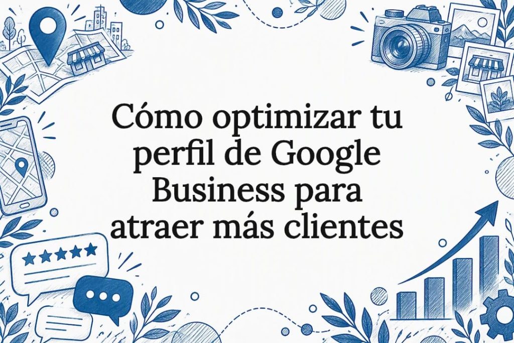 Tarjeta ilustrativa sobre cómo optimizar el perfil local