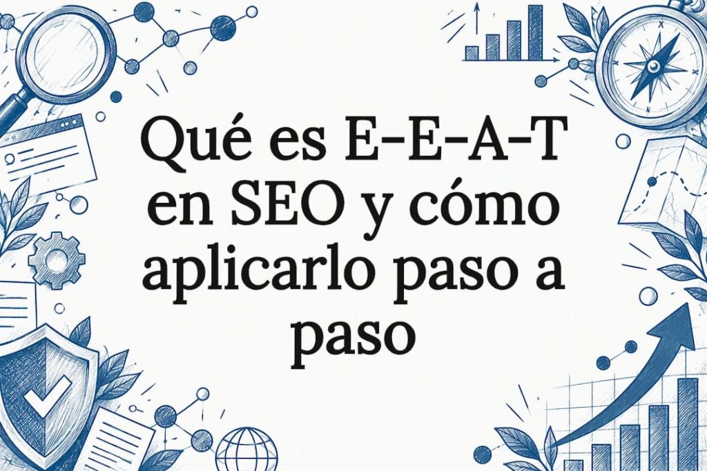Tarjeta ilustrativa sobre E-E-A-T y SEO