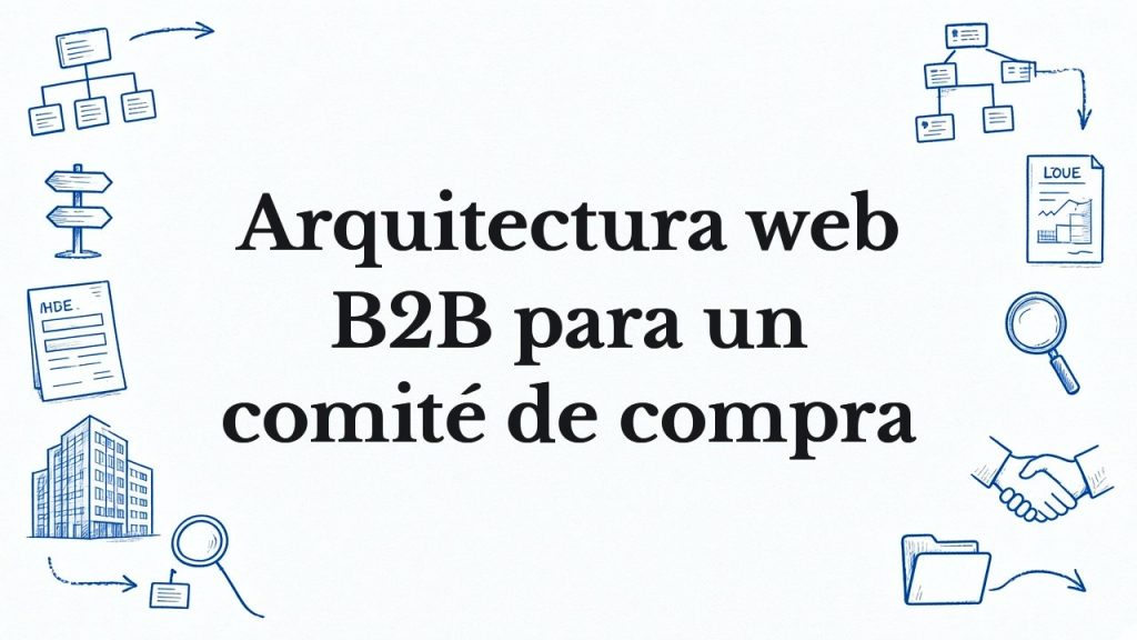 Arquitectura web B2B para un comité de compra