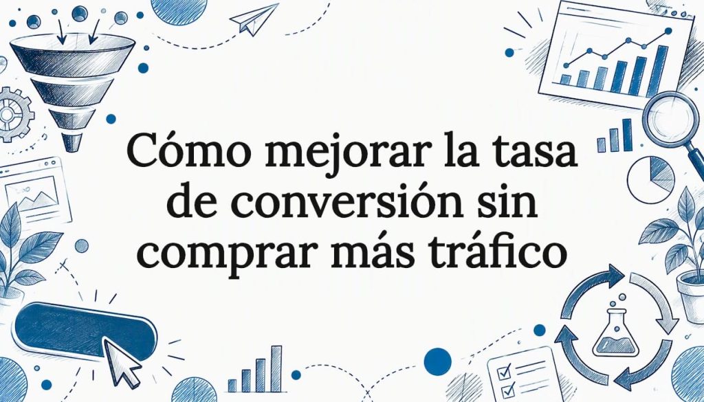 Ilustración hecha a mano para mejorar las conversiones