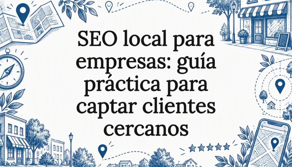 Tarjeta ilustrativa sobre SEO local