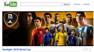 Youtube personaliza su logo de cara al Mundial de fútbol
